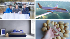 This week's innovations could help to mitigate flood risks, reduce single-use plastic use and electrify transport